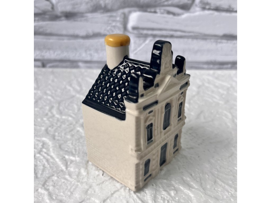 Amsterdamské domy. KLM Bols Delft Blue. / sada 2ks /