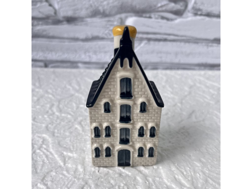 Amsterdamské domy. KLM Bols Delft Blue. / sada 2ks /