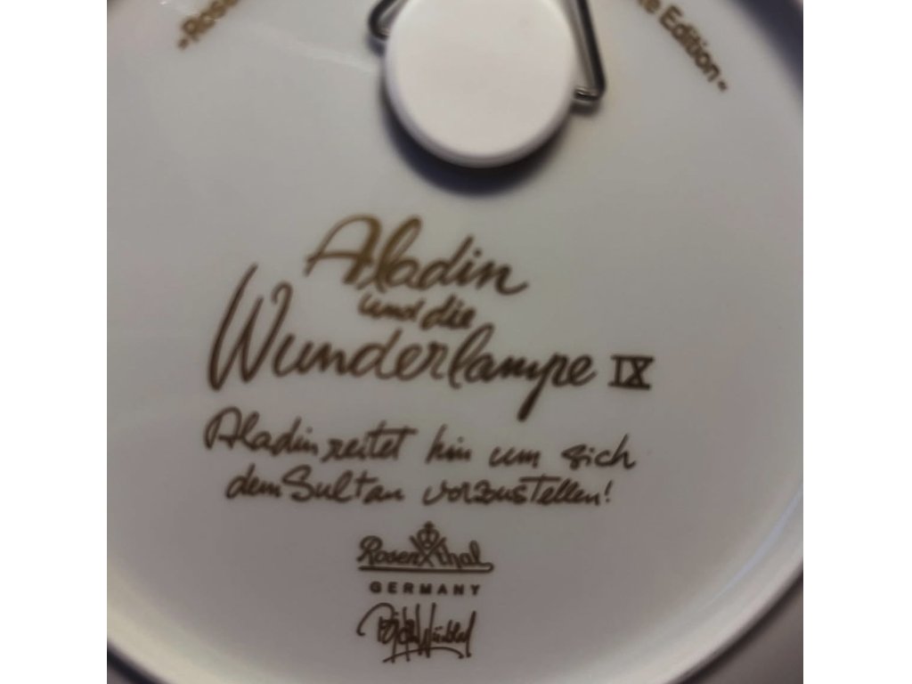 Dekorační talíř "Aladin". 16 cm. Rozental. Německo.
