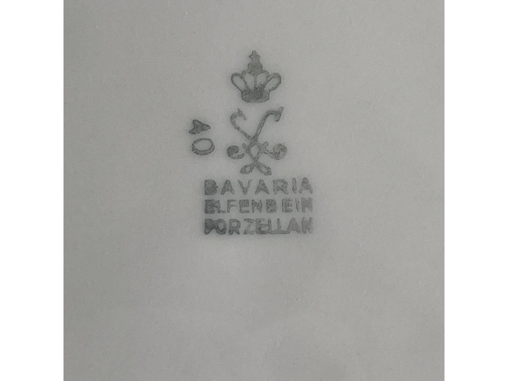 Snídaňová sada. 150 ml. Elfenbein.  Bavaria.
