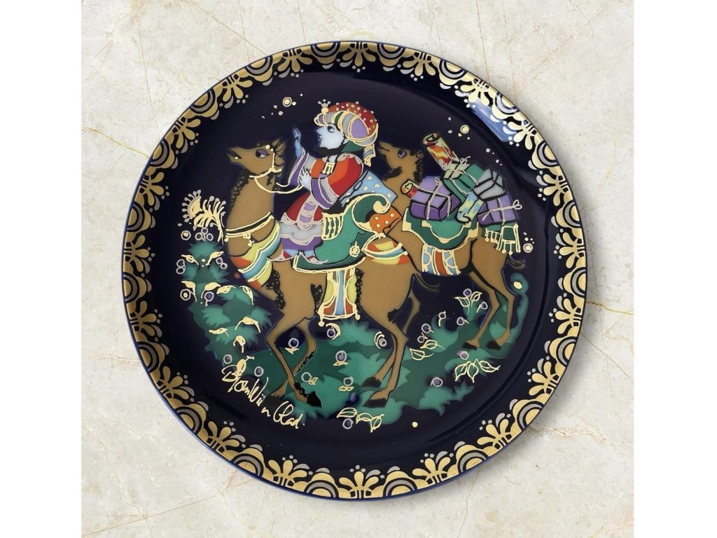 Dekorační talíř "Sindbad námořník". 16 cm. Rozental. Německo.