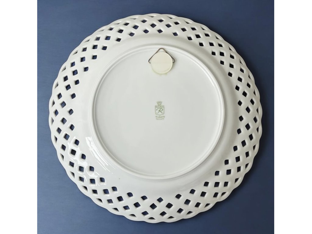 Talíř  24 cm, porcelán prolamovaný. Arzberg. 