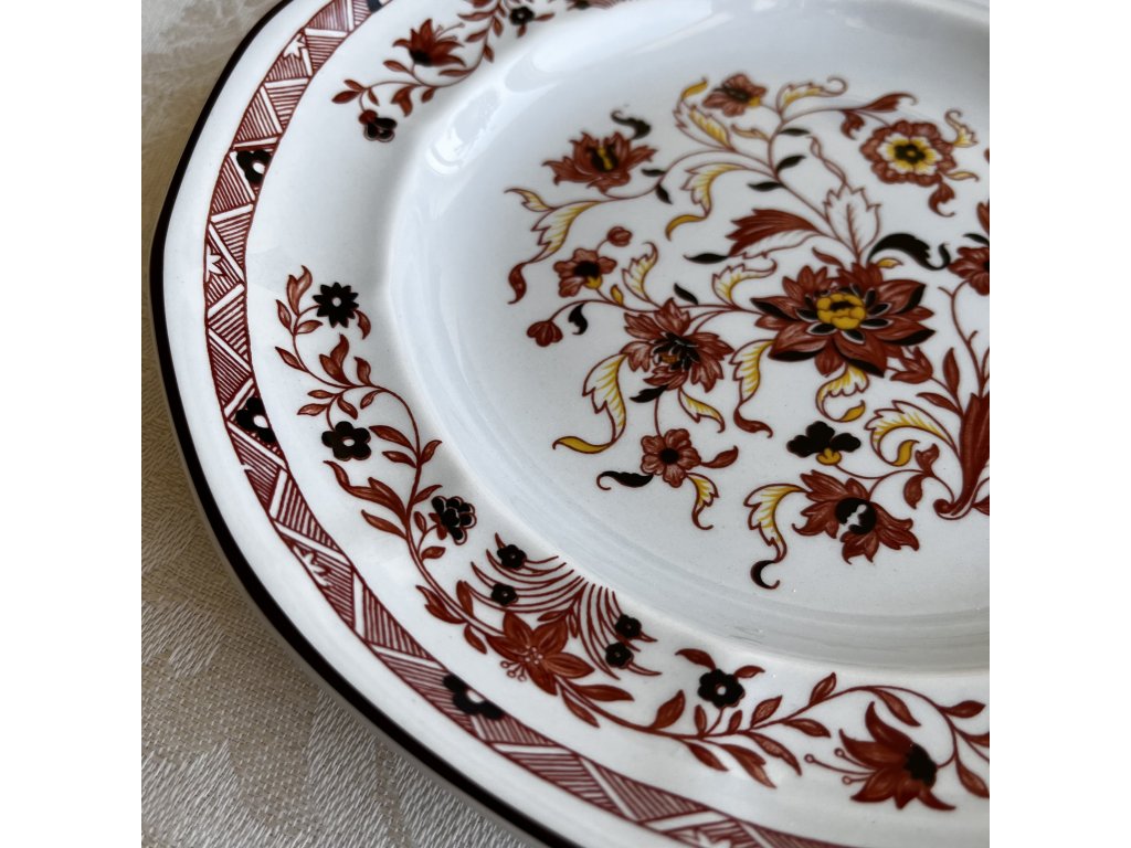 Talíř 23 cm. KASHMAR.  England. Sada 4 ks.