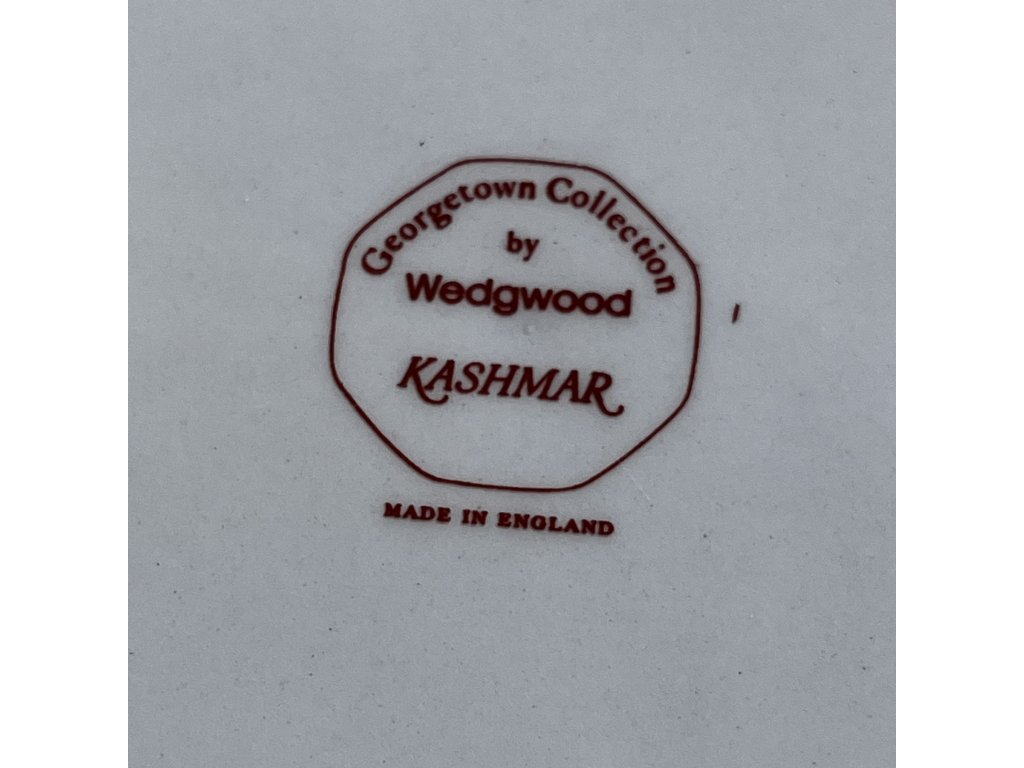 Talíř 23 cm. KASHMAR.  England. Sada 4 ks.