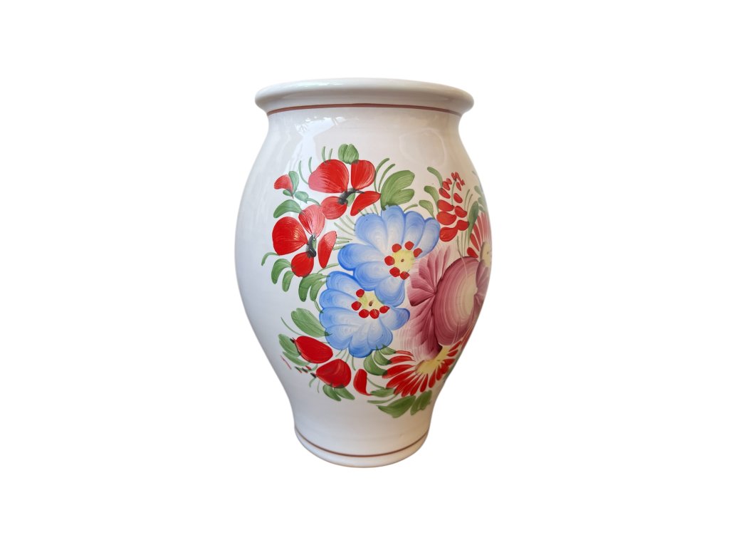 Váza - 19 cm. Ručně malovaná. 