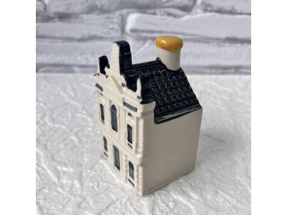Amsterdamské domy. KLM Bols Delft Blue. / sada 2ks /