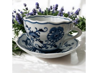 Šalek s podšalkem. 230 ml. Meissen. 