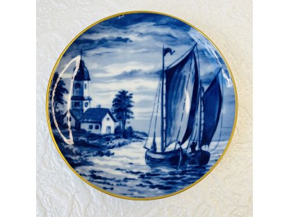 Dekorační talíř.  19 cm.  Wallendorf. 