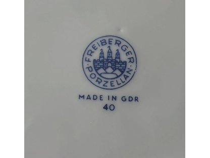 Korbel - Freiberger porzellan. GDR.