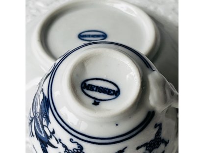 Miniaturní pár na kávu. 70 ml. Meissen.  
