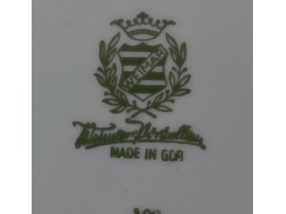 Porcelánová sada. Weimar. GDR