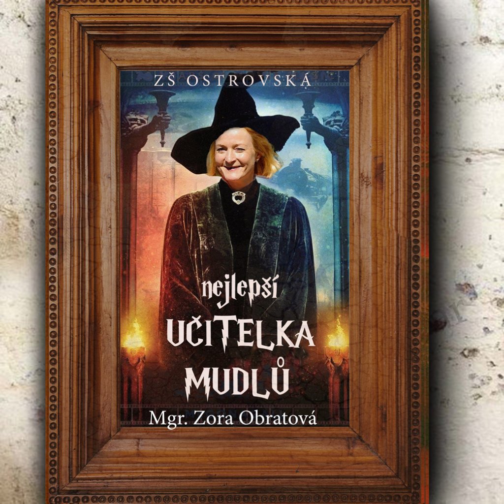 Obraz pro paní učitelku Mudlové