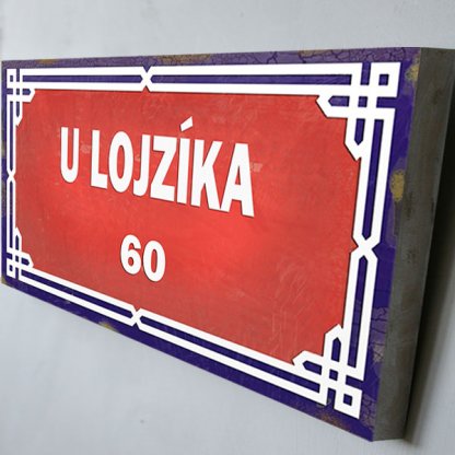 Dárek k narozeninám, originální cedule