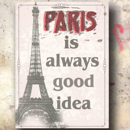 Nástěnný obraz Paříž