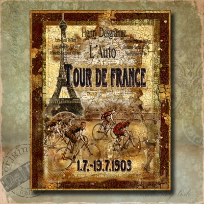 Obraz dekorace Tour de France