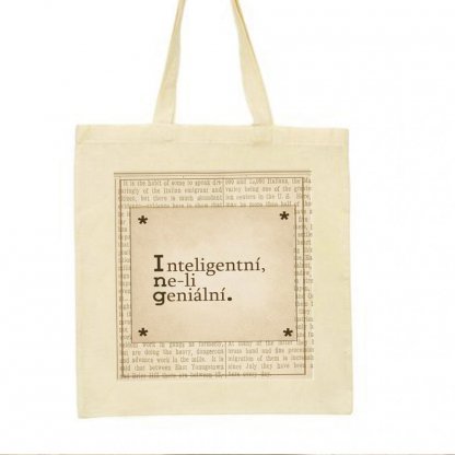 Plátěná taška s originálním potiskem k promoci pro všechny Ing.