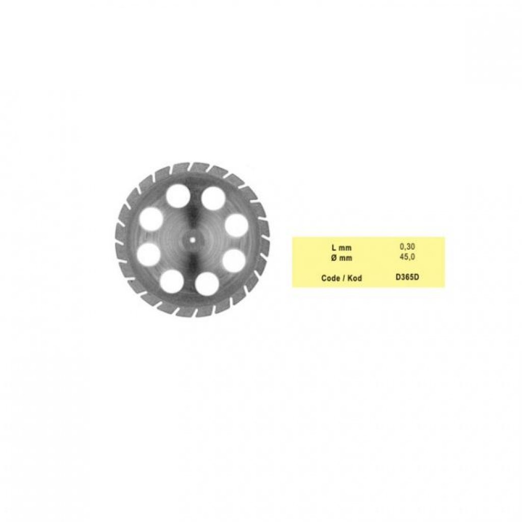 Diamantový disk na sádru Ø45 x 0,3 mm