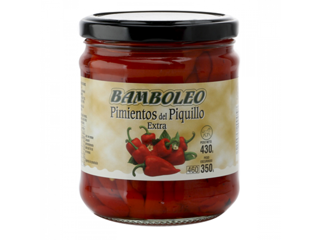 Bamboleo piquillo Piquillo papričky 350g (425 g)