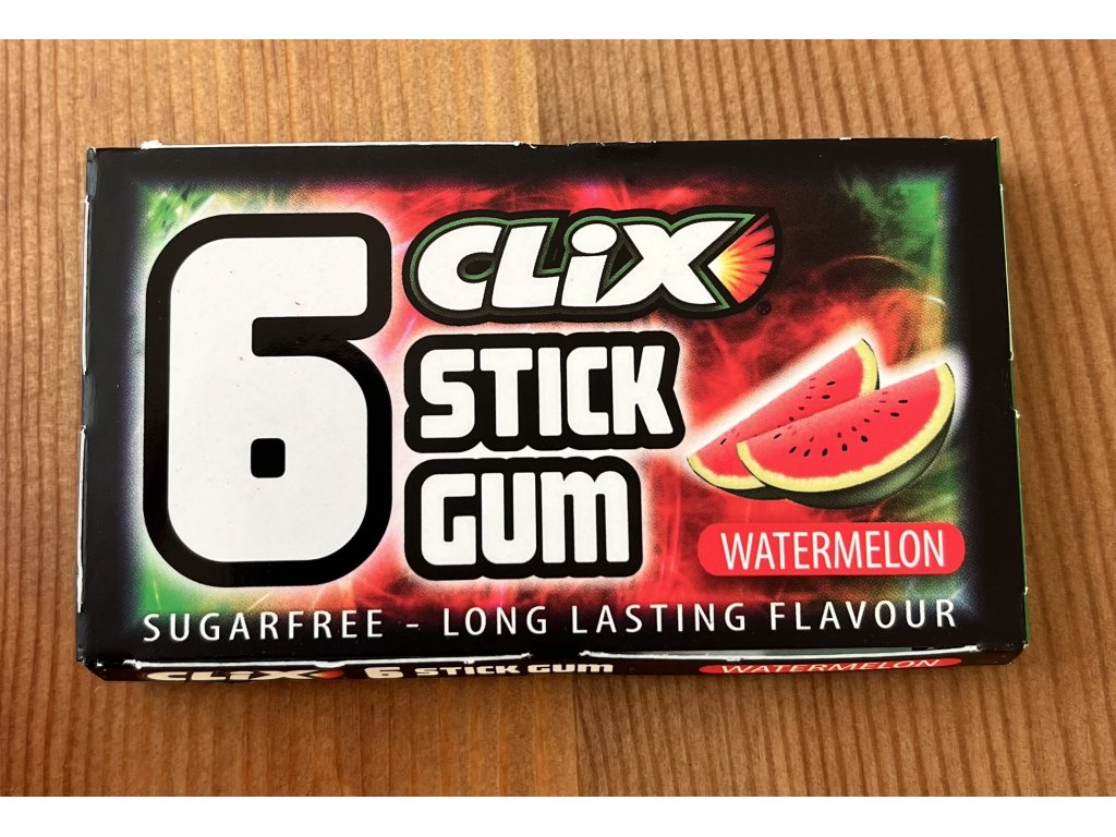 Clix melounová žvýkačka bez cukru 15,6g