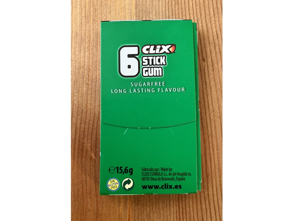 Clix melounová žvýkačka bez cukru 15,6g