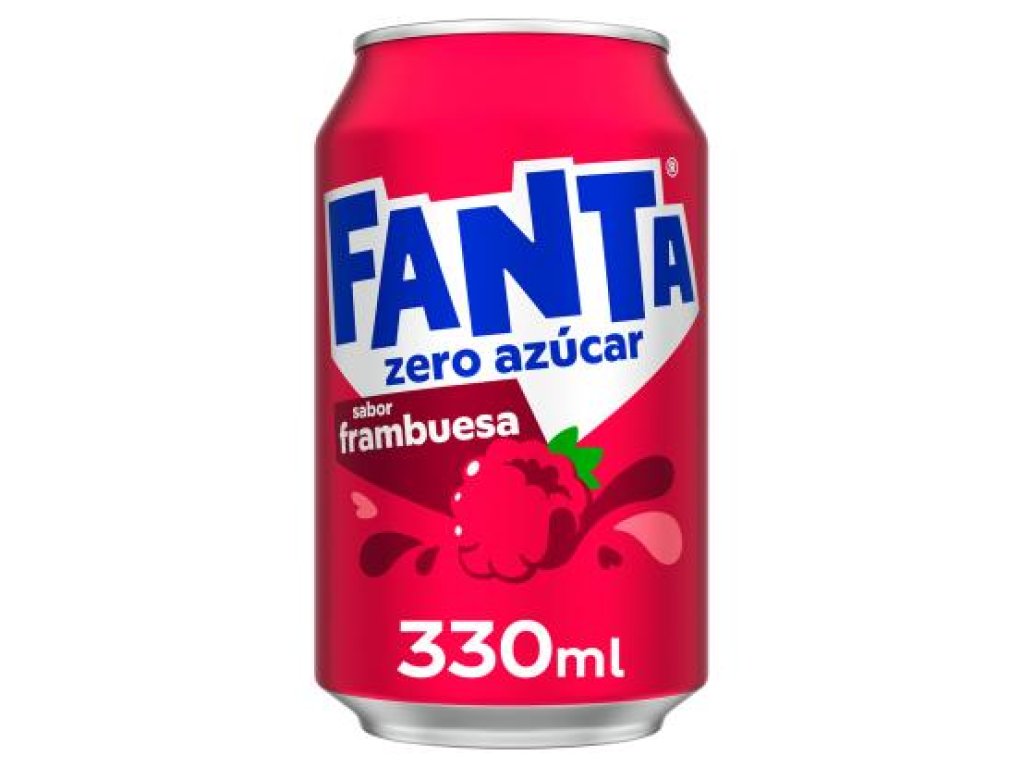 Fanta malina zero bez cukru 330ml