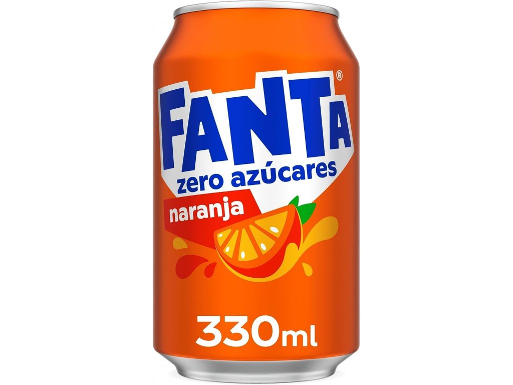 Fanta pomeranč bez cukru