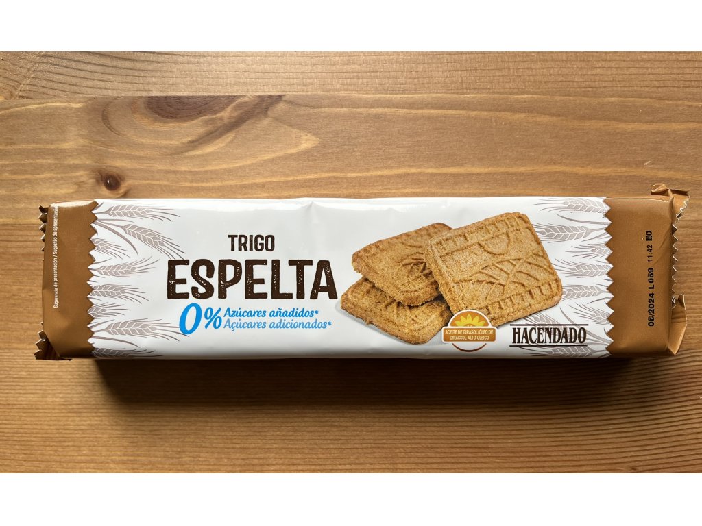 2 x 200g Galletas de espelta 0% azúcares añadidos 