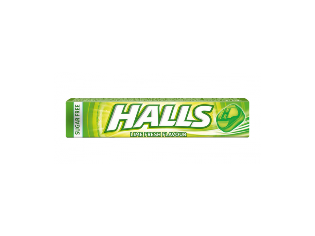 Halls Lime bez cukru 32g