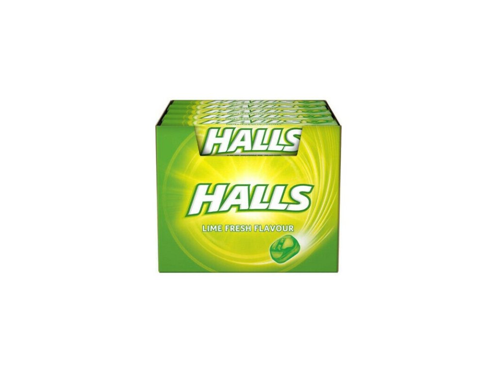 Halls Lime bez cukru 32g