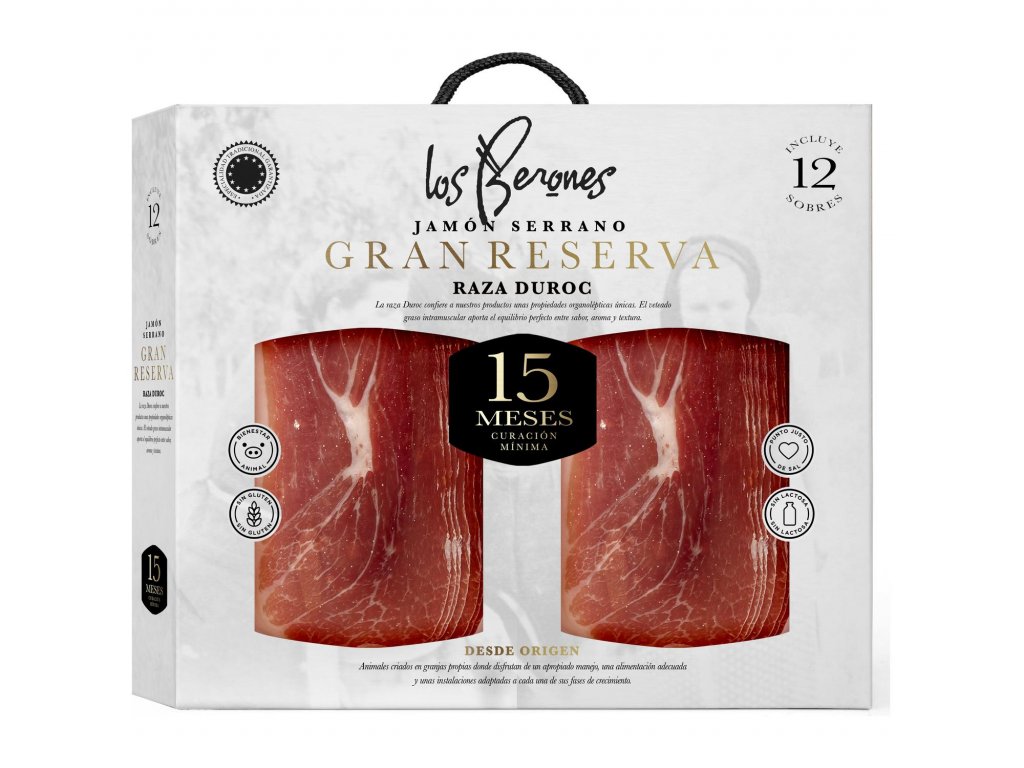 Los Berones Gran Reserva Serrano v balení 12x70 g