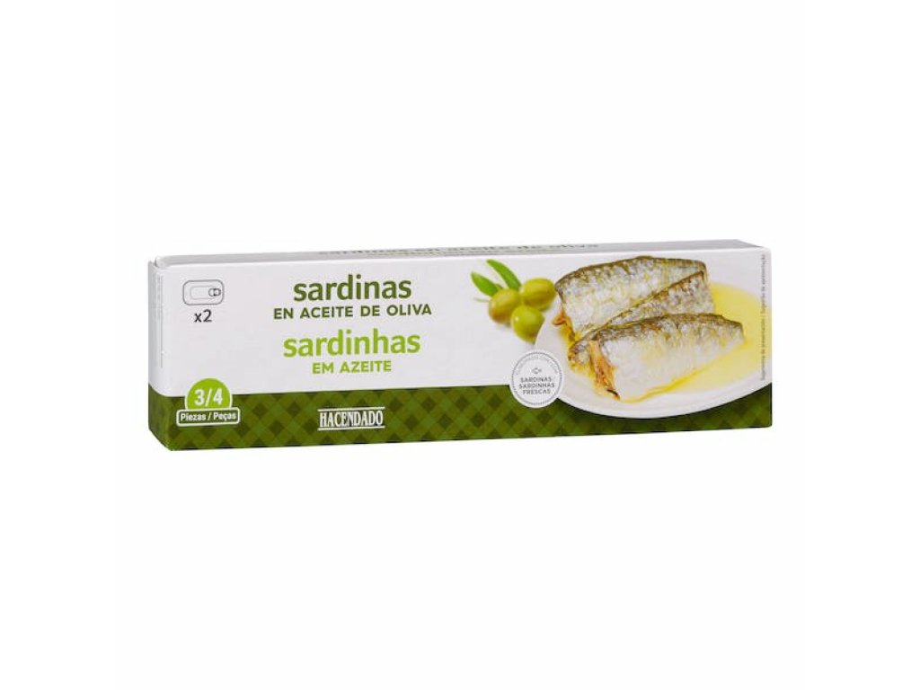 Sardinky v olivovém oleji 2 x 120g