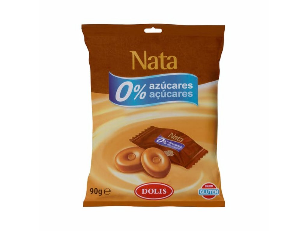 Smetanové bonbony bez cukru 90g