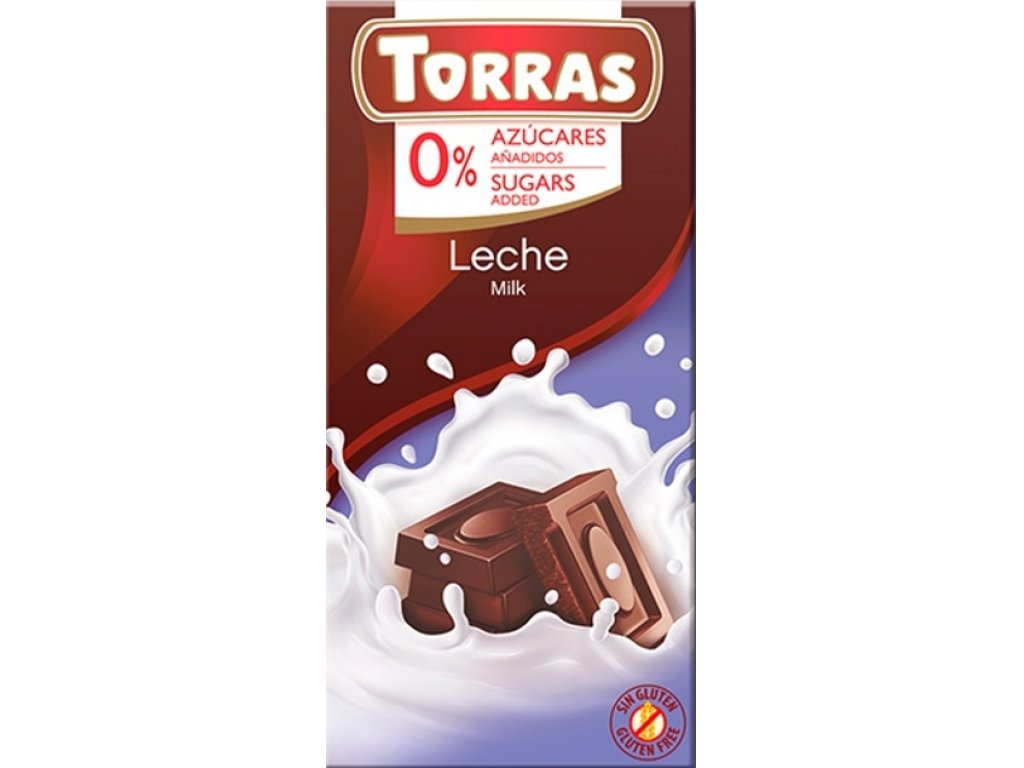 Torras Mléčná čokoláda 75 g