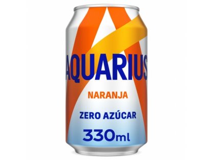 Aquarius pomeranč izotonický bez cukru 330ml