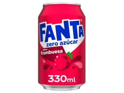 Fanta malina zero bez cukru 330ml