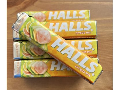 Halls Citrus bez cukru 32g