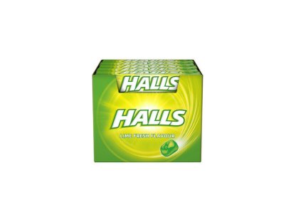 Halls Lime bez cukru 32g