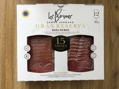 Los Berones Gran Reserva Serrano v balení 12x70 g