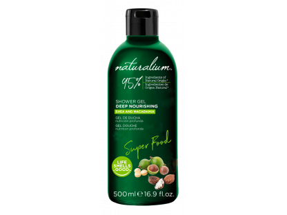 Naturalium Super Food Macadamia energizující sprchový gel 500 ml 