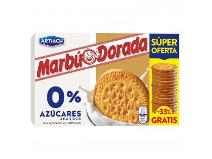 Sušenky Artiach Marbú Dorada Maria bez přidaného cukru 400 g