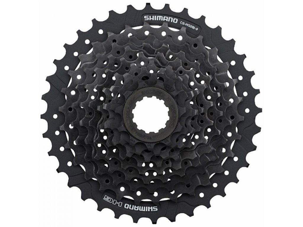 9-kazeta SHIMANO CS-HG200 11-36 zubů, stříbrná mat