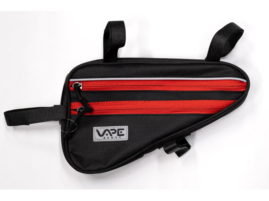 Brašna do rámu Vape 4 kapsá červená 
