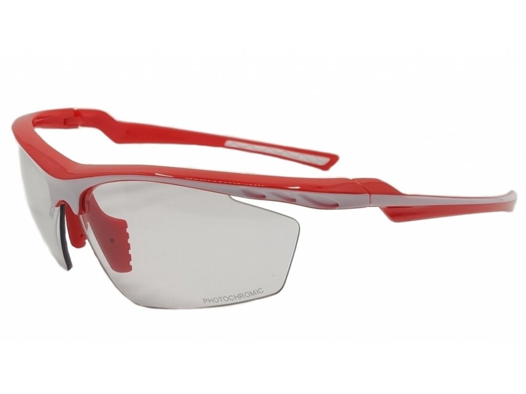 Fotochromatické brýle Victory - SPV 425A červeno-bílé