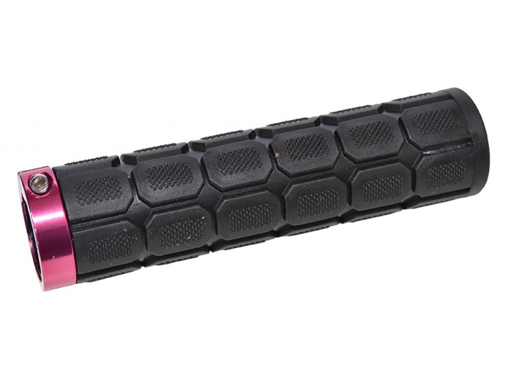 gripy PROFIL G219 imbus 130mm černo-růžové