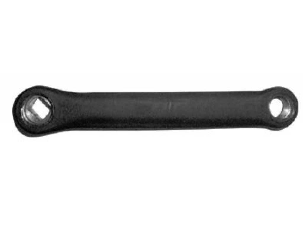 klika levá Fe černá/plast 4HR 170mm