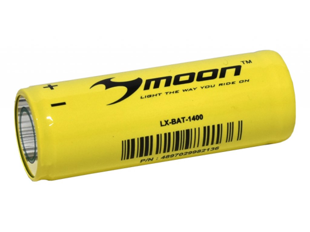 náhr. baterie světla MOON LX-BAT 1400mAh /Meteor/