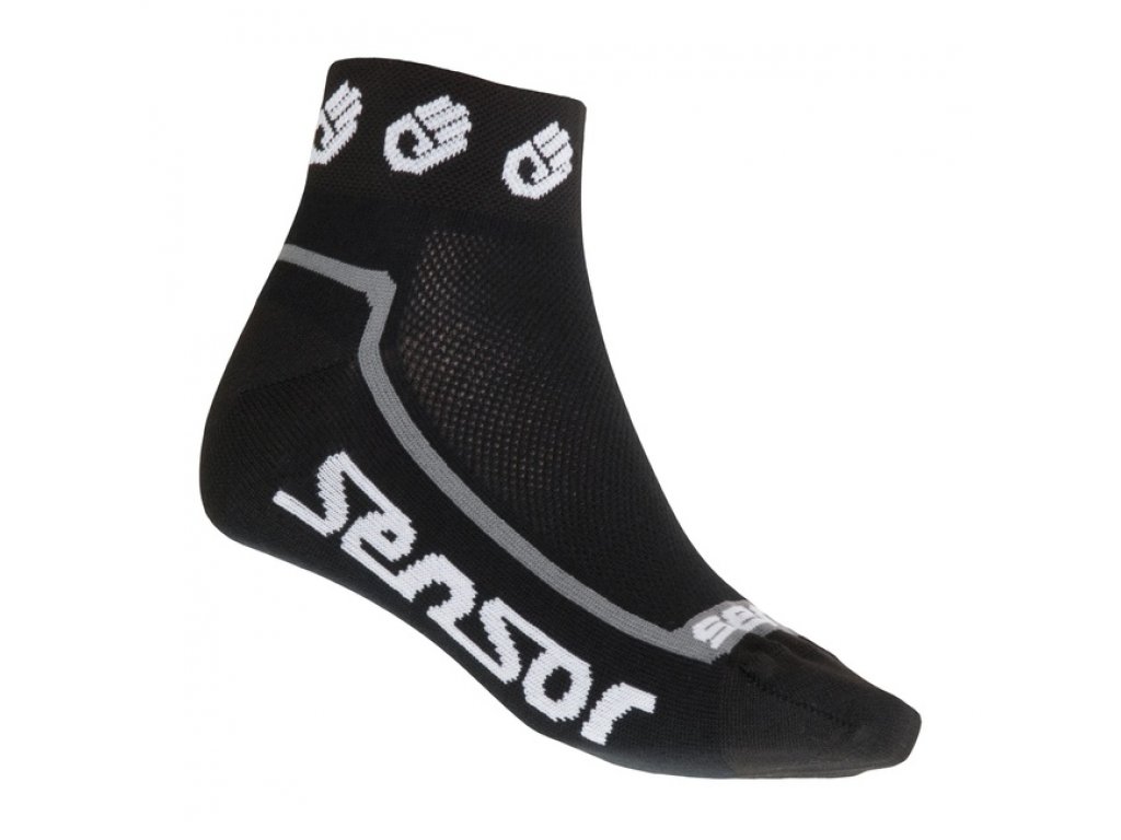 Ponožky SENSOR RACE LITE ručičky černé 43-46