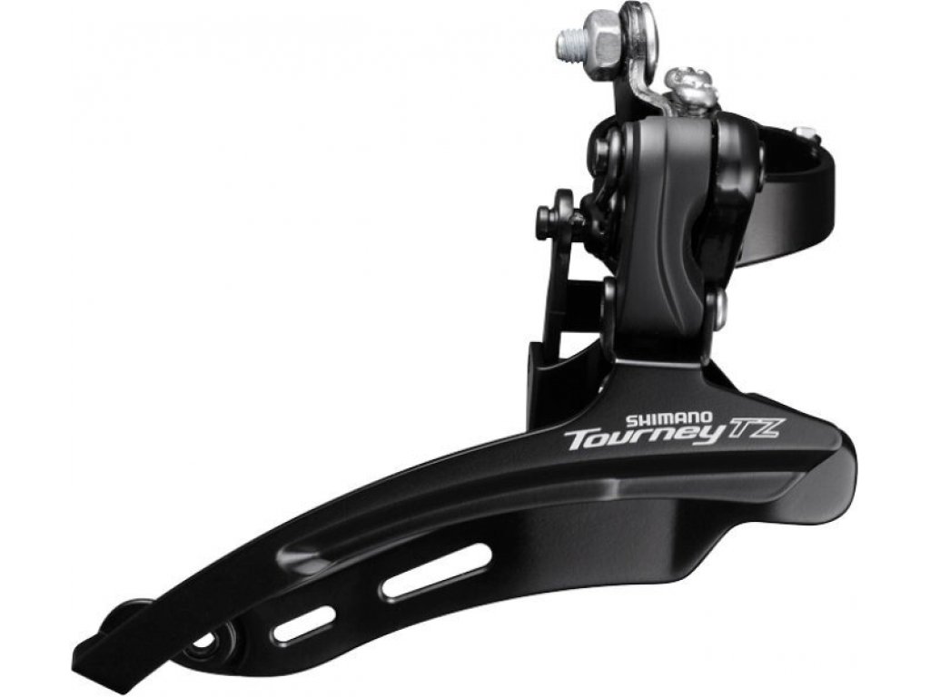 přesmykač SHIMANO Tourney TZ FD-TZ500-D 31,8 dolní tah, černý (42z)