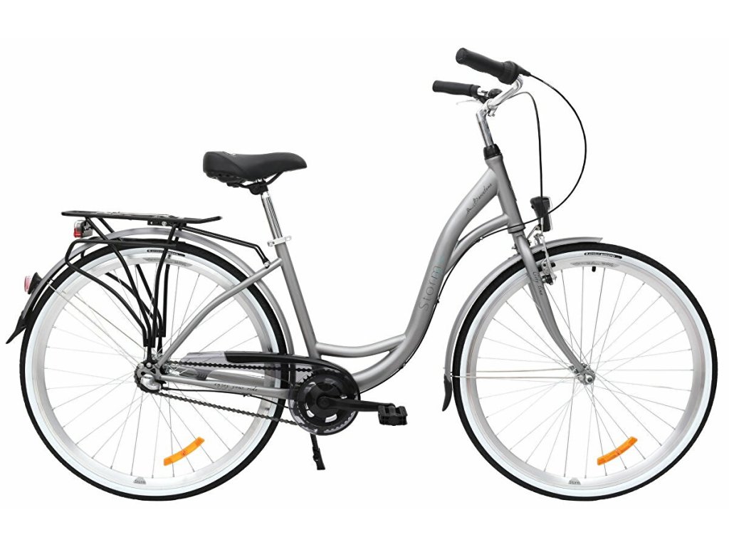 STORM Barcelona 28" 3sp. 17" mat stříbrné