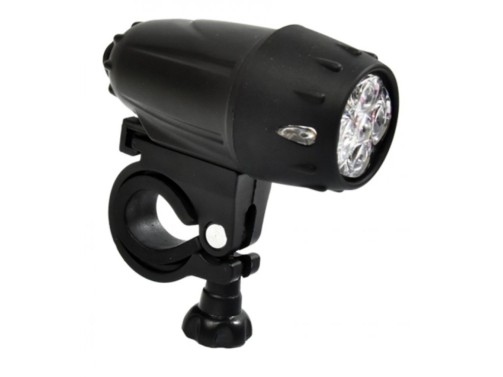 světlo přední PROFIL JY-593 5-LED černé